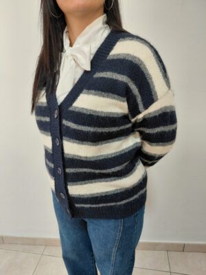 gilet bicolore