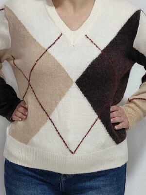 pull losanges.