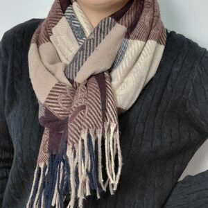 Écharpe à floches.