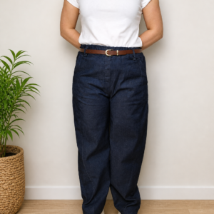 pantalon effet jeans.