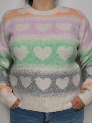 pull coeurs.