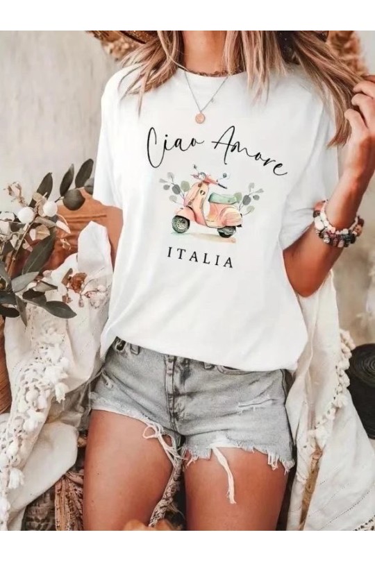 t shirt "ciao amore". t shirt "ciao amore".