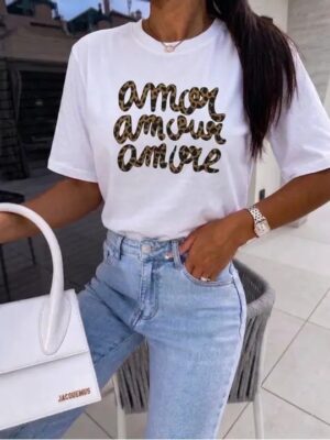 t shirt " amore".